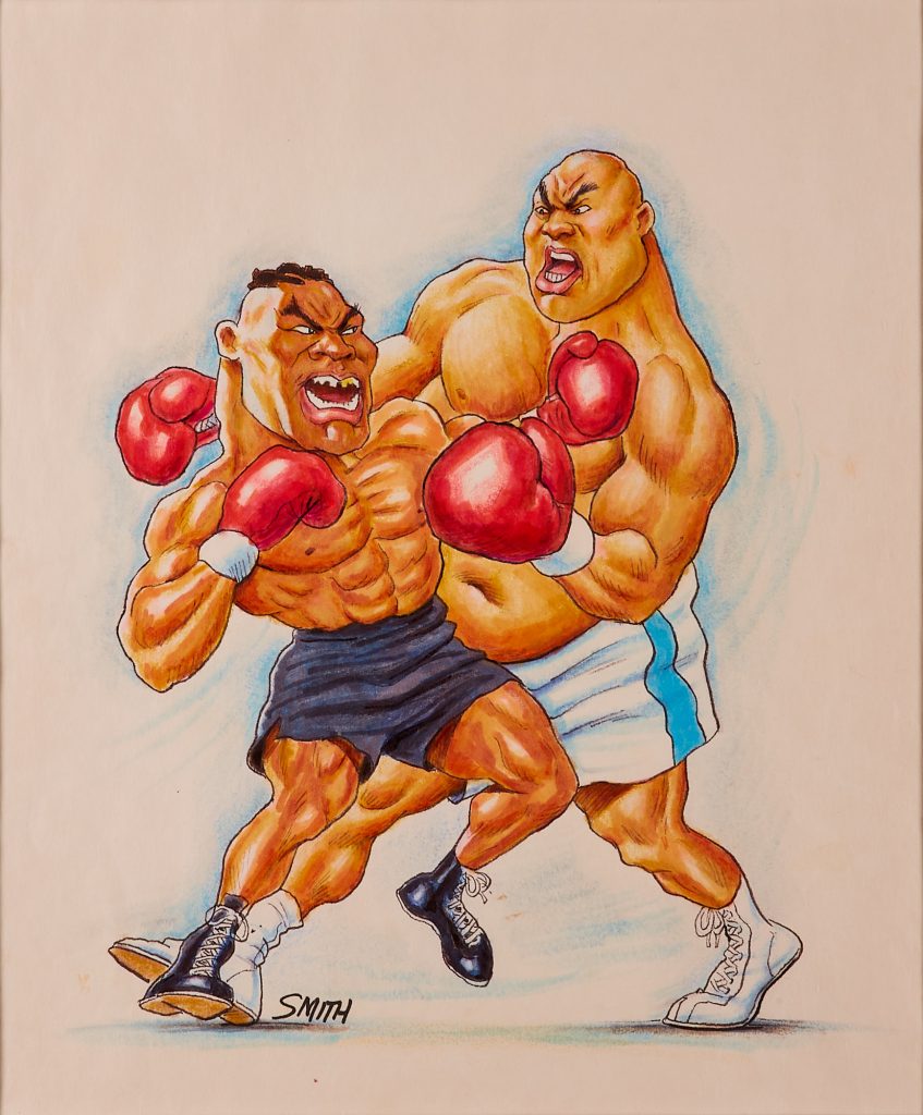 Tyson vs Foreman Ingo Wegerich Fine Art Collection
